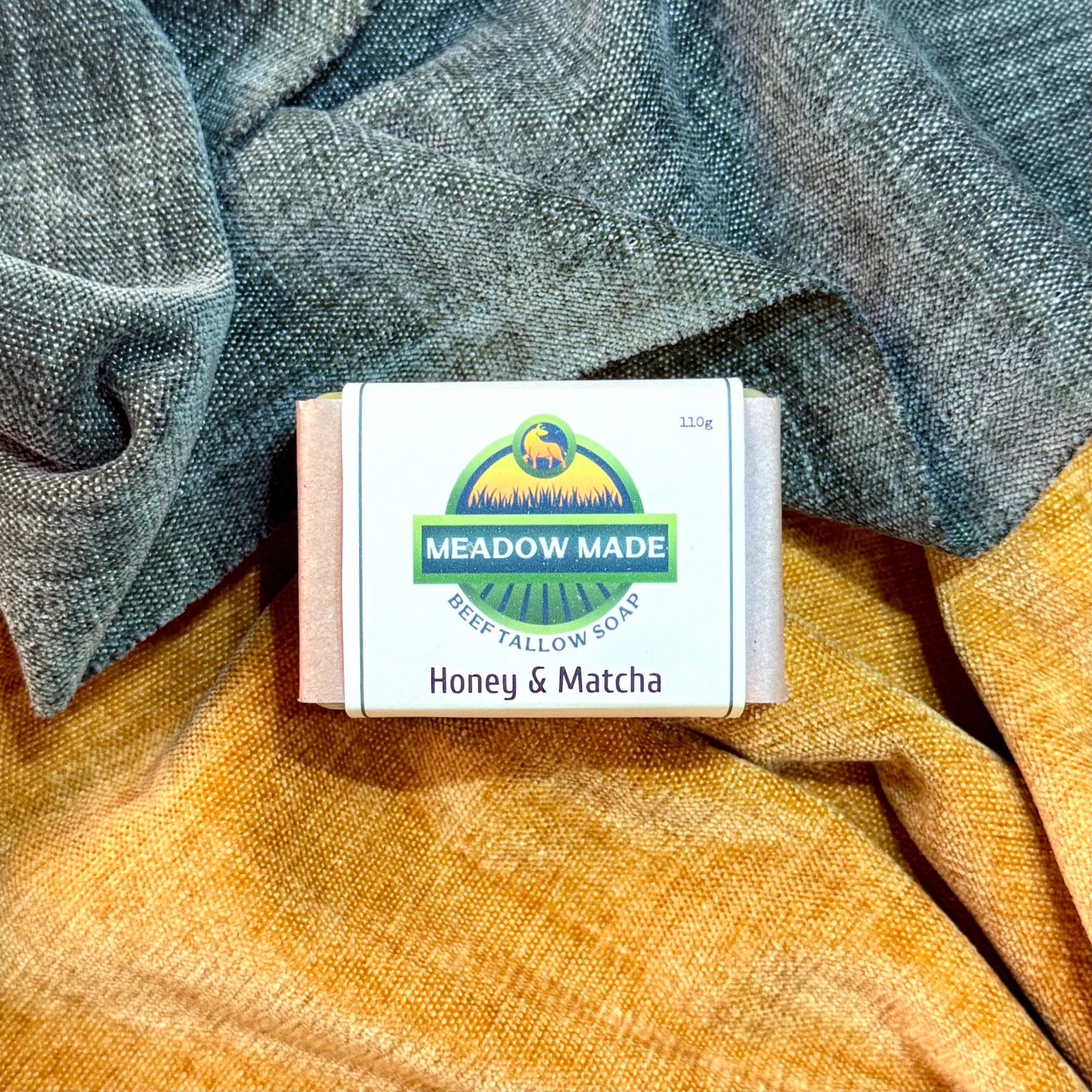 Honey & Matcha - Tallow Soap Bar