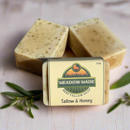Tallow & Honey Soap Bar