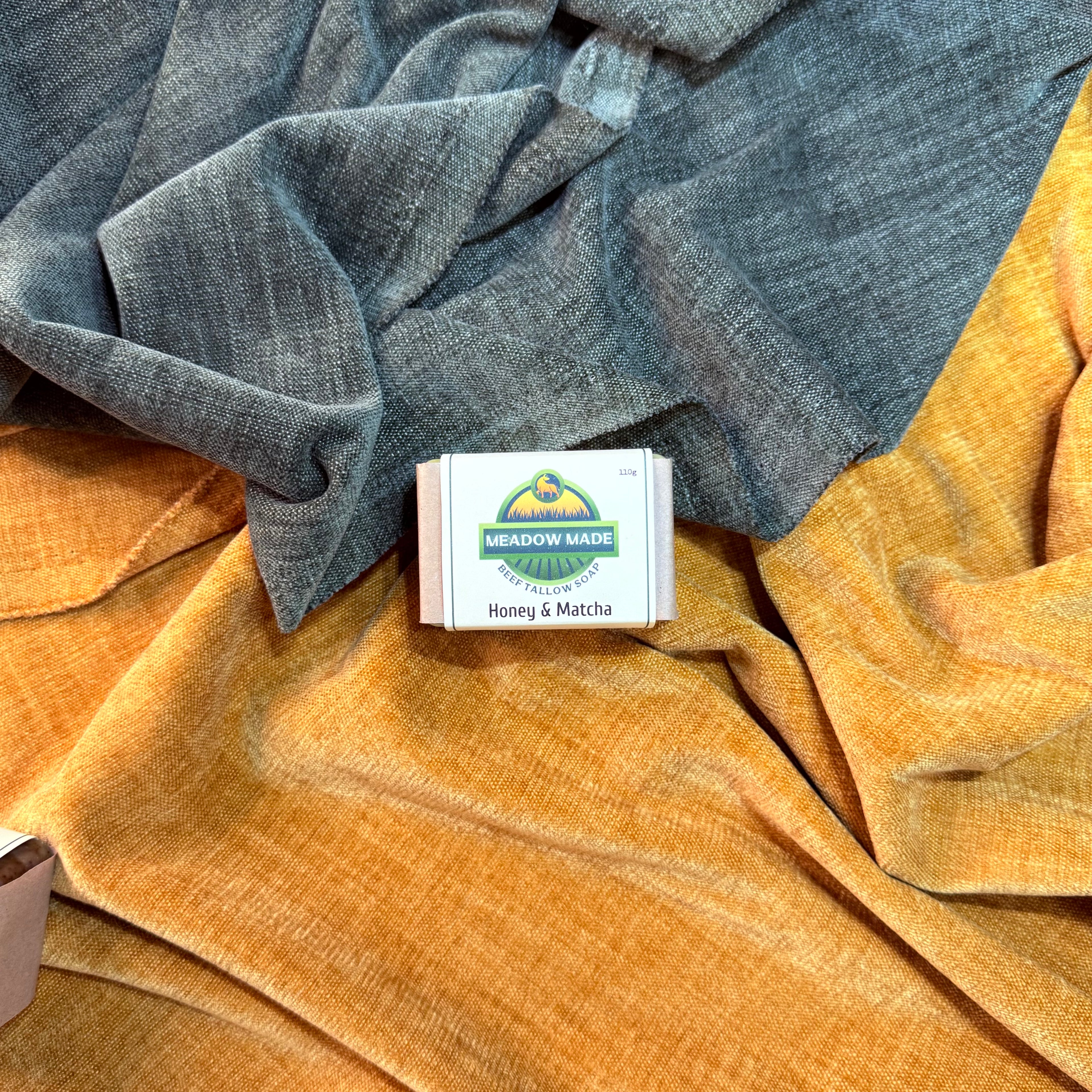 Honey & Matcha - Tallow Soap Bar