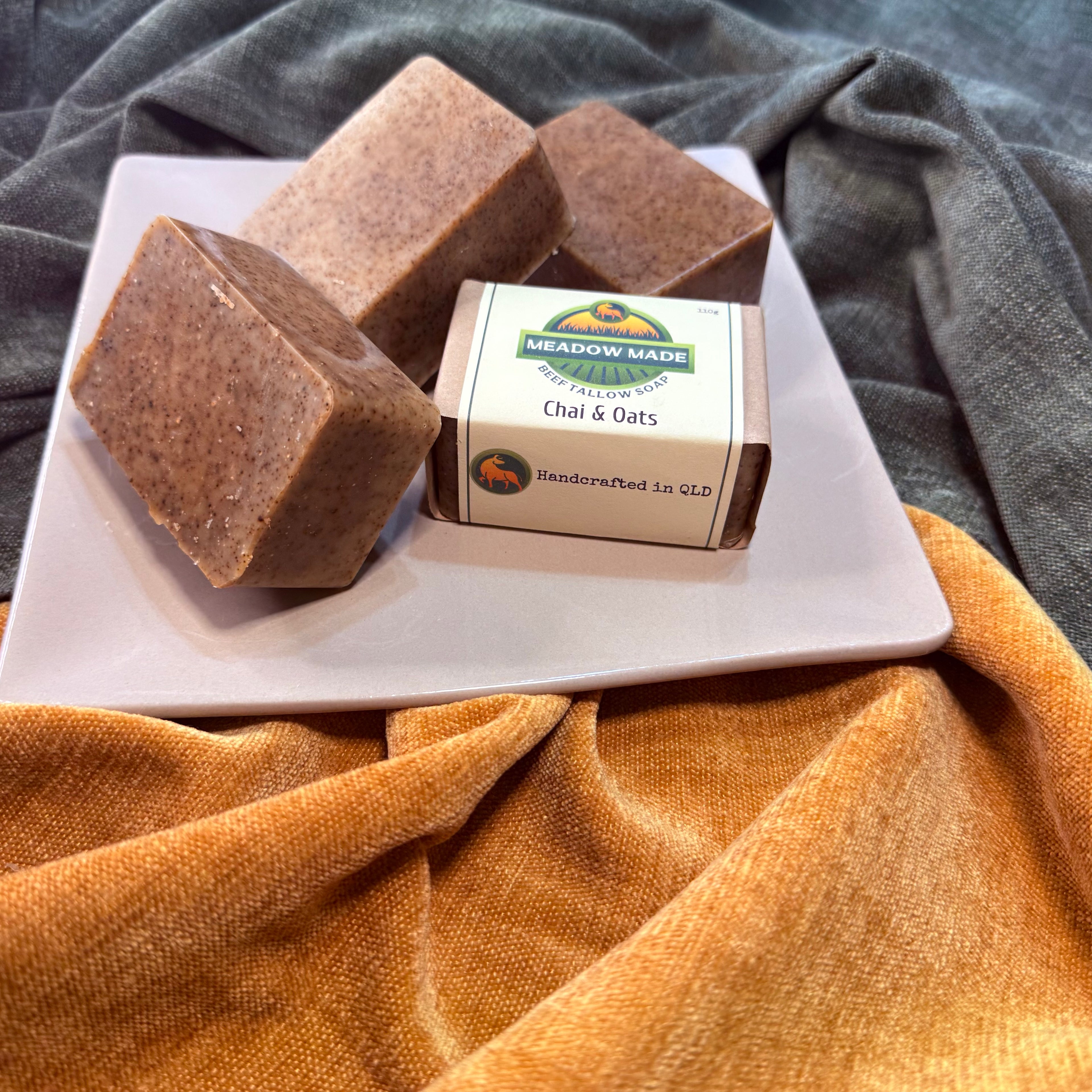 Chai & Oats - Tallow Soap Bar