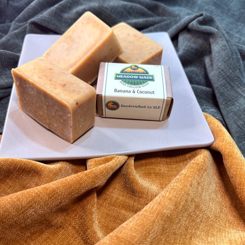 Banana & Coconut - Tallow Soap Bar